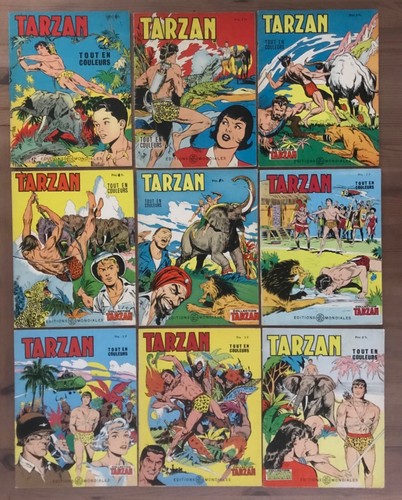 Tarzan bd éditions - 9,