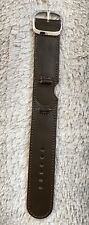 BRACELET CUIR MARRON DE MARQUE LIP POUR TALLON ECUSSON T13 @ STOCK ANCIEN STRAP