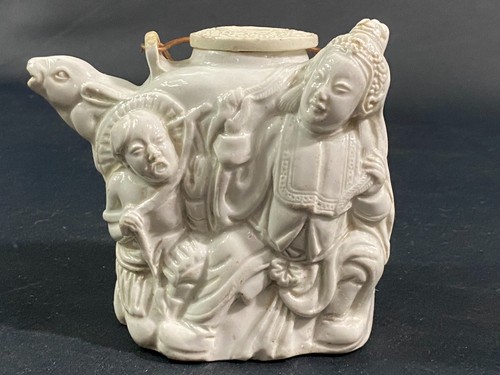 Théière porcelaine blanche