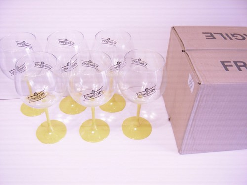 Verres schweppes neuf - 6,