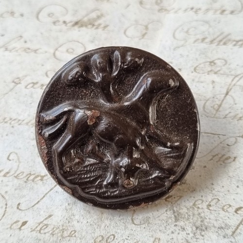 Bouton vénerie ancien - bouton,