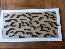 Lego : Lot de 50 pont ,arche , arcade noir