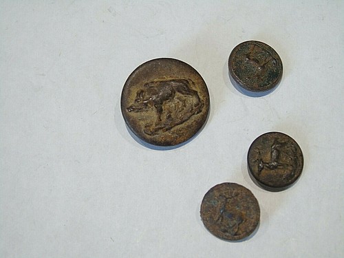 Lot anciens boutons en - lot, 4