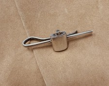 pince a cravate argent925  bouteille flasque vintage Ref94590