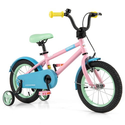 Kids bike w - 14", w/adjustable