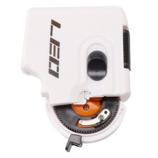 Crochet Attache pour Crochet Mince Portable Deux Piles AAA Blanc 1PC ABS PC Auto