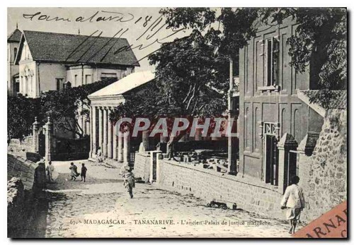 Tananarive ancien palais - tananarive,