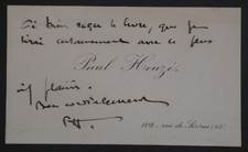 Paul HEUZÉ, Écrivain - CARTE