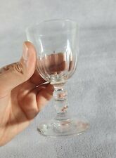 Verre à vin de Bordeaux Cristal BACCARAT Forme GONDOLE & jambe double balustre