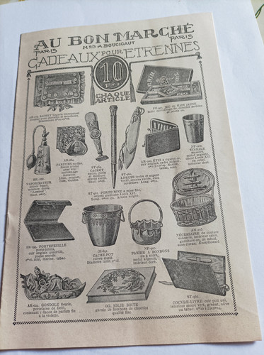 Ancien catalogue bon - au, marche
