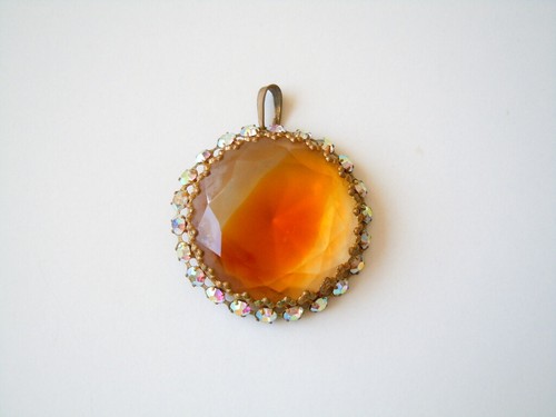 Pendentif avec aurora borealis - pendentif,