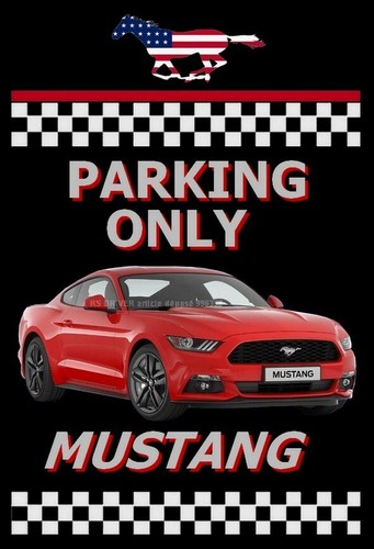 Plaque parking only ford - plaque,