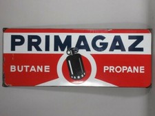 plaque émaillée publicitaire ancienne PRIMAGAZ.