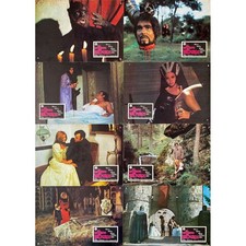 CURSE OF THE DEVIL Original Lobby Cards x8 - 9x12,5 in. - 1973 - Carlos Aured, P