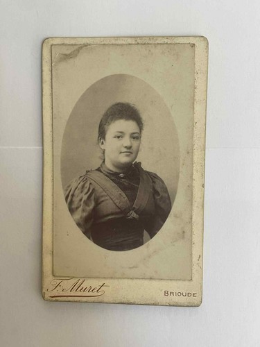 Ancienne photo cdv muret - photo,