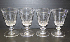 -4 VERRES A PIEDS LOUIS