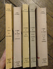 LE ROMAN DU ROI ARTHUR-5 volumes - Xavier de LANGLAIS-Avec Envoi-