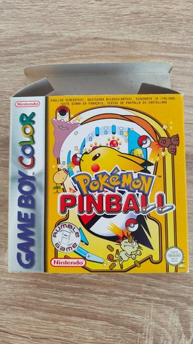 Pokémon pinball game - -, boy