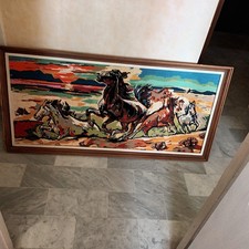 grand canevas fini encadré 120x60 cm