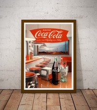 Affiche-Poster  Coca-Cola Bar