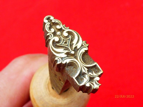 Fleuron fer dorer outil - fleuron,