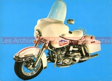 HARLEY-DAVIDSON FLH 1200 Electra Glide 1976 : Carte Postale Moto Postcard #0453