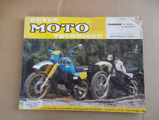 REVUE MOTO TECHNIQUE YAMAHA XT 400/550 - XT 600 TENERE