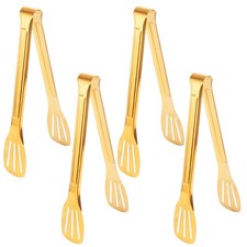 4 Pack Gold Serving