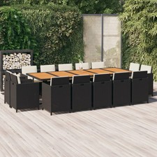 Salon de Jardin 15 pcs avec