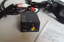 CONVERTISSEUR AUDIO NUMERIQUE / ANALOGIQUE   ERARD   accessoires & boite