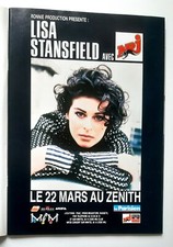 Publicité advert concert album tournée Lp advertising LISA STANFIELD 1992 PARIS