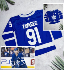 Maillot de hockey sur glace Toronto Maple Leafs #91 TAVARES maillot de la LNH...