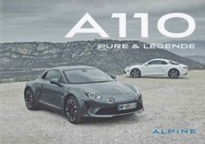 Catalogue Brochure ALPINE A110 Pure / Legende 05/2018 Allemagne / Deutschland