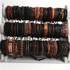 Bracelets Tressés Cuir &
