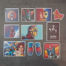 Lot de 11 stickers Goldorak 5
