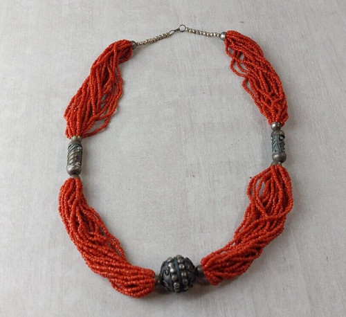 Ancien collier multirang - ancien,