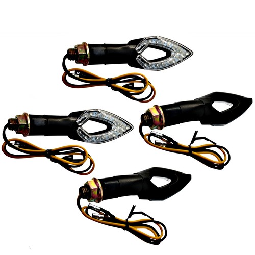 Led mini clignotant moto - 4x,