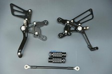 CNC Commandes reculées Rearset Racing Pr Honda CBR 900 893 RR SC28 92-95 Noir