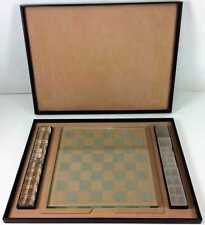 JEU ECHEC. VERRE TAILLÉ