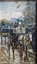 Tableau Peinture Paris Voiture