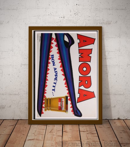 Affiche poster cuisine amora - cuisine,