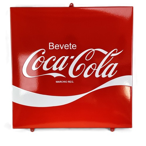 Coca cola plaque émaillée - plaque,