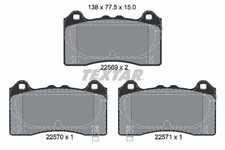 PLAQUETTES DE FREIN FORD P