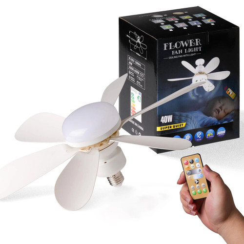 Ventilateur plafond led e27 - ventilateur,