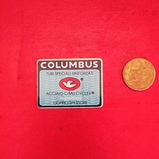 Vintage Stickers autocollant Cadre Vélo Columbus Tubi Speciali Rinforzati 