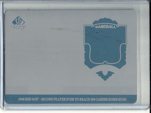 Jimmie foxx 2006 legendary - 2006,