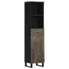Armoire de salle de bain noir