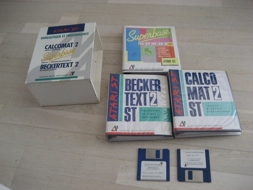 Coffret bureautique atari - coffret,