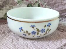 ANCIEN RAVIER PORCELAINE P.L. BERRY ? DÉCOR AUX BARBEAUX 