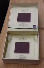 Collector Coffret 2 Vide-Poche/Ramasse-Monnaie LAURENT PERRIER en verre Leonardo